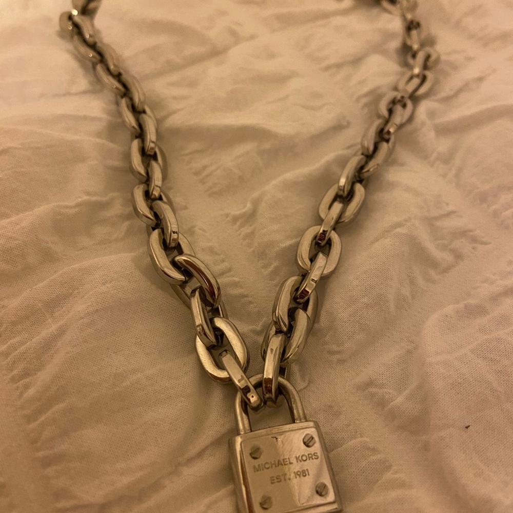 Michael Kors Silver Necklace